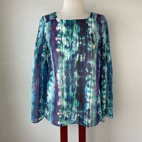 Mossimo Long Sleeve Blouse Top Size XS - Picture 1 of 8